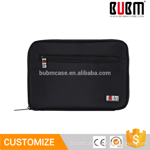 BUBM fashion black lattice 9.7 inch waterproof Nylon Storage tablet pc case